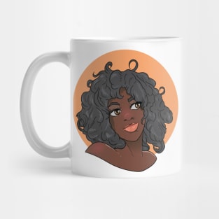 Brown Eyed Woman Mug